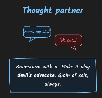Dùng AI như thought partner, luôn bắt nó phản biện